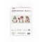 Luca-S Christmas Gnomes Plastic Canvas Counted Cross Stitch Kit